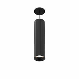 18-in 13W Whiskey Pendant Light, B, Wide, 120V-277V, 35K, BLK/BLK, CL