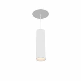 8-in 13W Whiskey Pendant Light, S, Medium, 120V-277V, 30K, WHT/WHT, CL