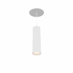 8-in 13W Whiskey Pendant Light, S, Wide, 120V-277V, 30K, WHT/WHT, CL