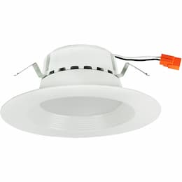 13.5W  5/6" LED Retrofit Fixed Recessed Downlight, 5000K, 90+ CRI