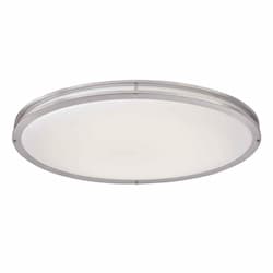 3000K 30W Round Dimmable LED Flush Ceiling Fixture