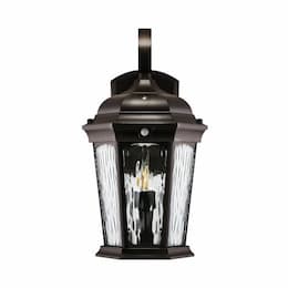 Euri Lighting 12.5W LED Flame Lantern, 1200 lm, 120V, 3000K, Bronze