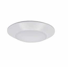 Euri Lighting 15W LED Ceiling Light, Dimmable, 1000 lm, 120V, 90 CRI, 5CCT, WH