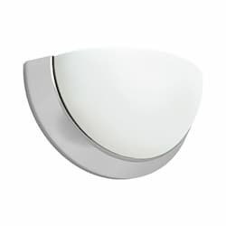 Euri Lighting 9W LED Indoor Wall Sconce, Omni-Directional, Dim, 120V, 2700K, Br. Nickel 