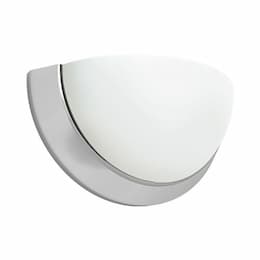 Euri Lighting 9W LED Indoor Wall Sconce, Omni-Directional, Dim, 120V, 2700K, Br. Nickel 