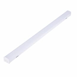 Euri Lighting 4-ft LED Linear Strip Light, Dim, 120V-277V, Select Watts & CCT