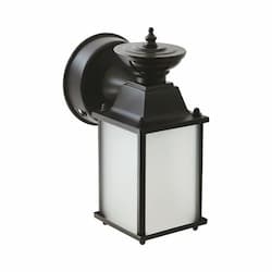 17W Wall Lantern, Directional, Dim, E26, 1600 lm, 120V, 2700K