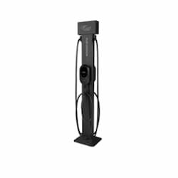 Premium Pedestal for EV Chargers, Side/Side