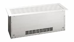 6-ft 1200W Convection Floor Insert Heater, Up to 150 Sq.Ft, 4095 BTU/H, 208V, Soft White