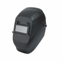 Black 2" x 4 1/4" Protective Cap Welding Helmet Shells