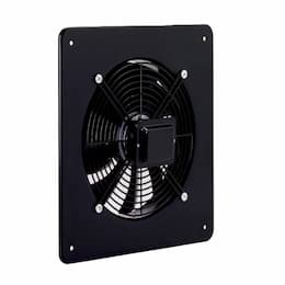 8-in 35W Axial Wall Mount Fan, 4 Pole, 120V, 305 CFM, 1617 RPM