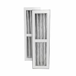MERV8 Residential Pleated Replacement Filter Kit, 120 CFM, 2-Piece
