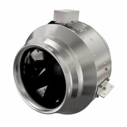 16-in 1082W ECM Inline Mixed Flow Duct Fan, 230V, 4200 CFM, 1535 RPM