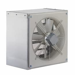 20-in 757W Axial Wall Mount Fan w/ Assembled Housing and Damper