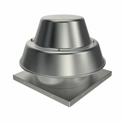 12-in 261W Direct Drive Downblast Power Roof Vent, 1/3 HP, 1694 RPM