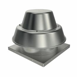 13-in 590W Direct Drive Downblast Power Roof Vent, 1/2 HP, 1684 RPM