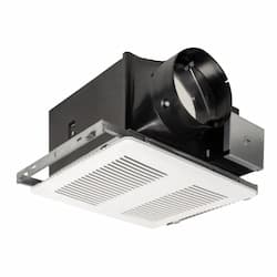 Speed Control DC Bathroom Fan w/ Humidity Sensor, 110/130/150 CFM