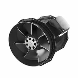 8-in 96W AC Inline Vaneaxial Fan, 646 CFM, 2899 RPM, 60 Hz, 1 Ph, 120V