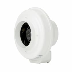 69W AC Radon Inline Fan w/ 3-in, 4-in & 6-in PVC Pipe, 316CFM, 2541RPM