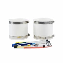 4x4-in Anti-Vibration Couplings for Radon Mitigation Systems