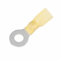 1/4" Yellow Xtreme Waterproof Ring Terminals