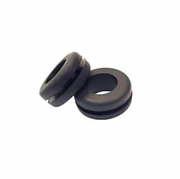 3/8" Grommet, Inside Diameter, Black