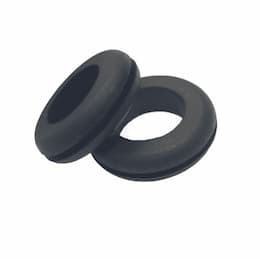 1/2" Grommet, Inside Diameter, Black