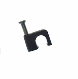 1/4" Black Low Voltage Coax Staples