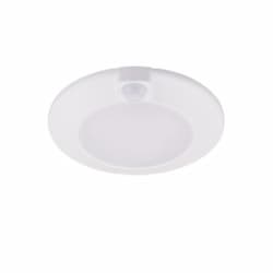 4-in 10W Closet Light w/ Occupancy Sensor, 120V, 3000K, White