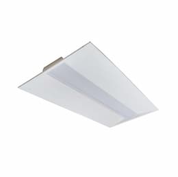 30/40/20W 2X4 LED Recessed Troffer, 5000 lm, 120V-277V, 3 CCT Select