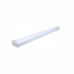 4-ft 40W LED Channel Utility Light, 3520 lm, 120V-277V, Selectable CCT