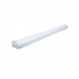 8-ft 68W Lens Channel Utility, Dim, 7200 lm, 120V-277V, CCT Selectable