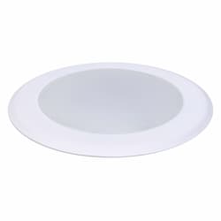 GlobaLux 4-in 11W LED Disk Light, Dimmable, 750 lm, 120V, 3000K, White