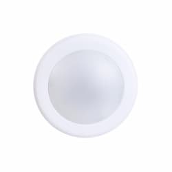 6-In 15W LED Disk Light, Dimmable, 1100 lm, 120V, 3000K, Nickel Satin