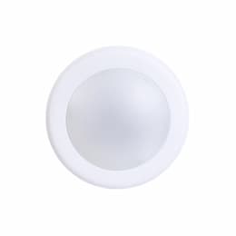 GlobaLux 8-In 27W LED Disk Light, Dimmable, 2000 lm, 120V, 3000K