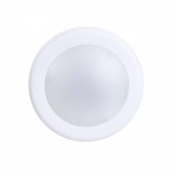 GlobaLux 6-in 15W LED Disk Light, Dimmable, 1050 lm, 120V, 3000K, White