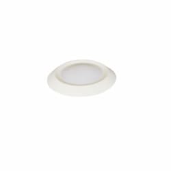 GlobaLux 4-in 11W LED Disk Light, Dim, 700 lm, 4000K, White