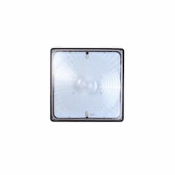 GlobaLux 13-In 70W LED Square Canopy Fixture, 8000 lm, 120V-277V, 5000K, Bronze