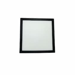 12-in 22W LED Square Flush Mount, 277V, 1400 lm, 3000K, White