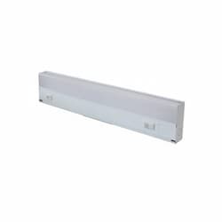 4-ft 18W LED Undercabinet Light, Dimmable, 120V, 3000K/4000K, Nickel