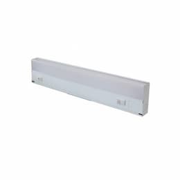 4-ft 18W LED Undercabinet Light, Dimmable, 120V, 3000K/4000K, White