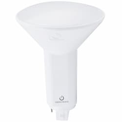 10W Vertical LED PL Bulb, 950 lm, Direct Line Voltage, 2700K