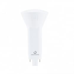 Green Creative 6W Vertical LED PL Bulb, Plug & Play, Dimmable, G24, 570 lm, 120V-277V, 2700K