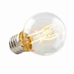 3.8W LED Filament Bulb, E26, Dimmable, 350 lm, 120V, 2700K, Clear