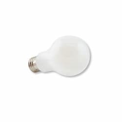 Green Creative 9W LED A19 Filament Bulb, E26, Dimmable, 810 lm, 120V, 2700K, Frosted