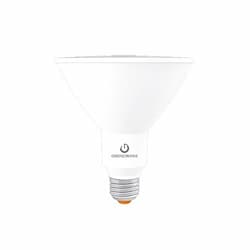 15.5W Refine PAR38 Bulb, Spot, E26, 1370lm, 120V, 3000K, White