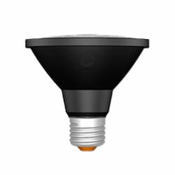 11W LED Refine PAR30SN Bulb, Dimmable, E26, 120V, 3000K, Black