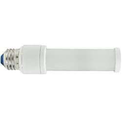 3000K, 6W LED Hybrid PL Bulb with E26 Base, 550 Lumens