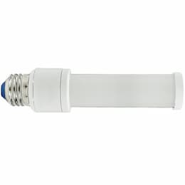 3000K, 6W LED Hybrid PL Bulb with E26 Base, 550 Lumens