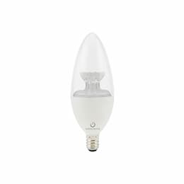 4.5W LED Candelabra B11 Bulb, Dimmable, 300 lm, 2700K